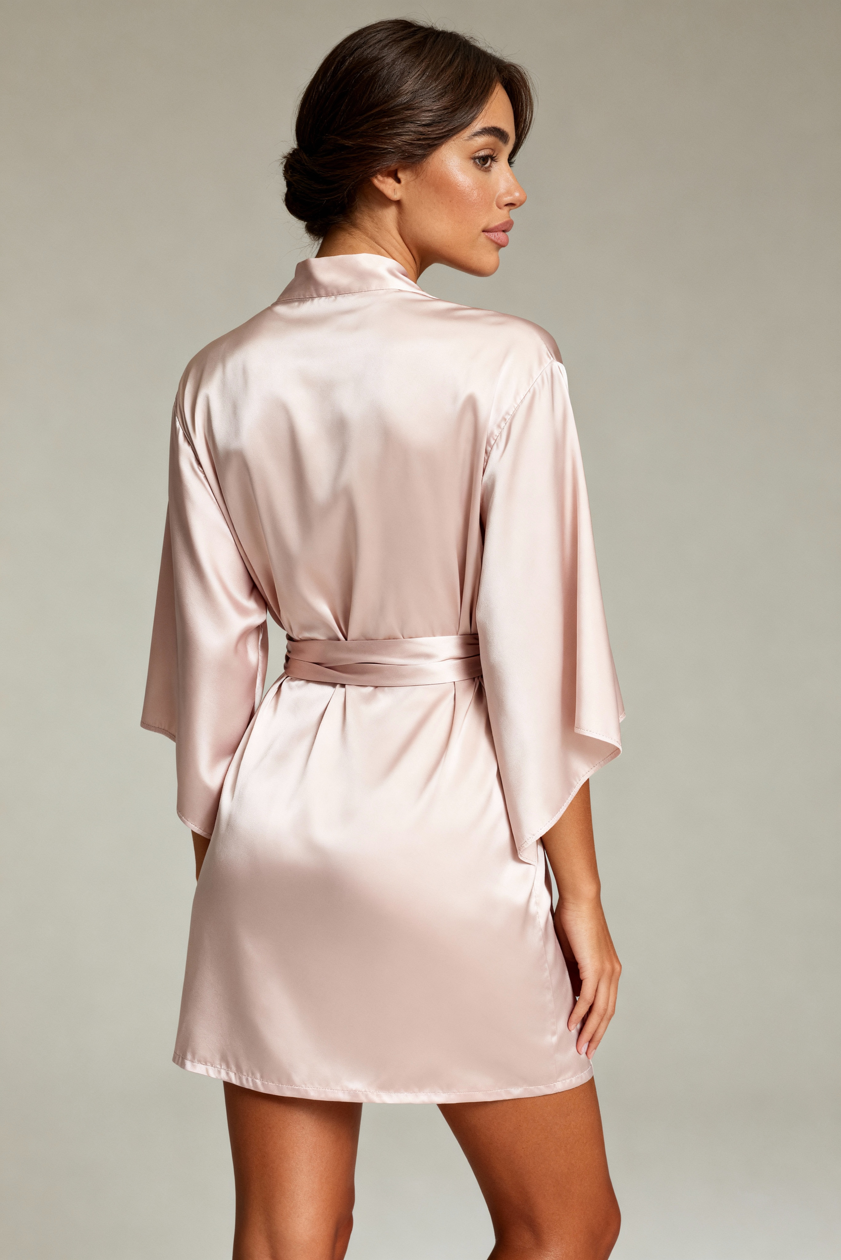 Kimono pour femme - Minuit Rose