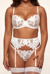 Ensemble lingerie quatre pièces - PEARL