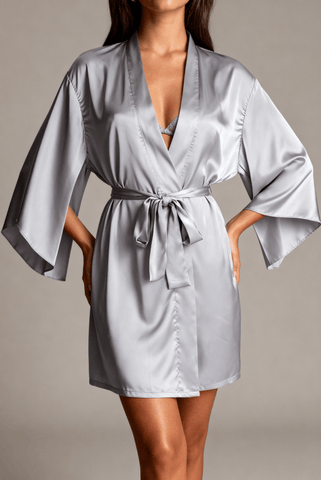 Kimono pour femme - Minuit Gris Lila